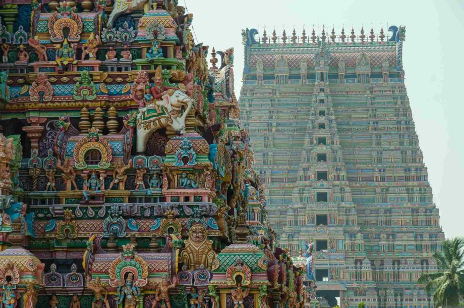 Hindutempel in Thanjavur, Südindien