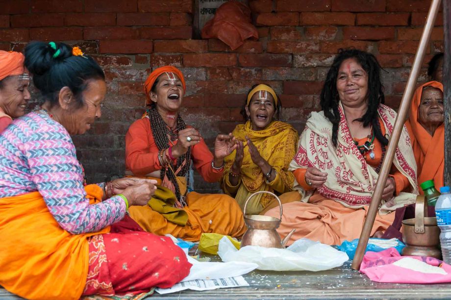 Im Witwenstift in Kathmandu