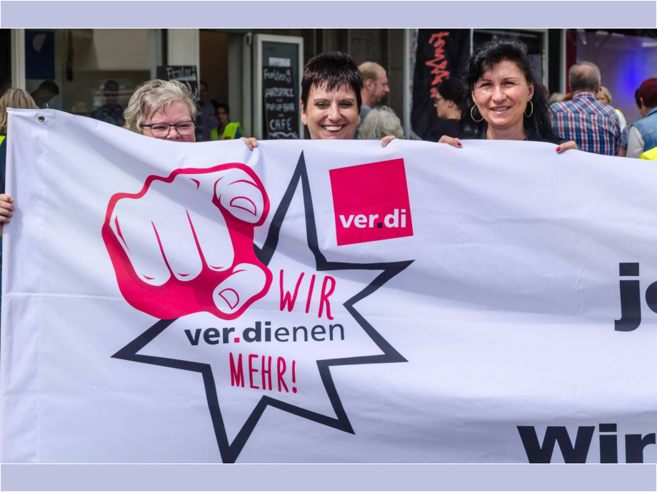 Wir verdienen mehr Wir verdienen mehr