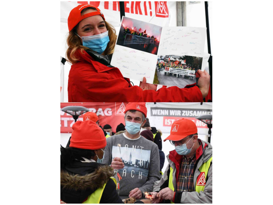 wg Streik fällt die Geburtstagsfeier nicht aus