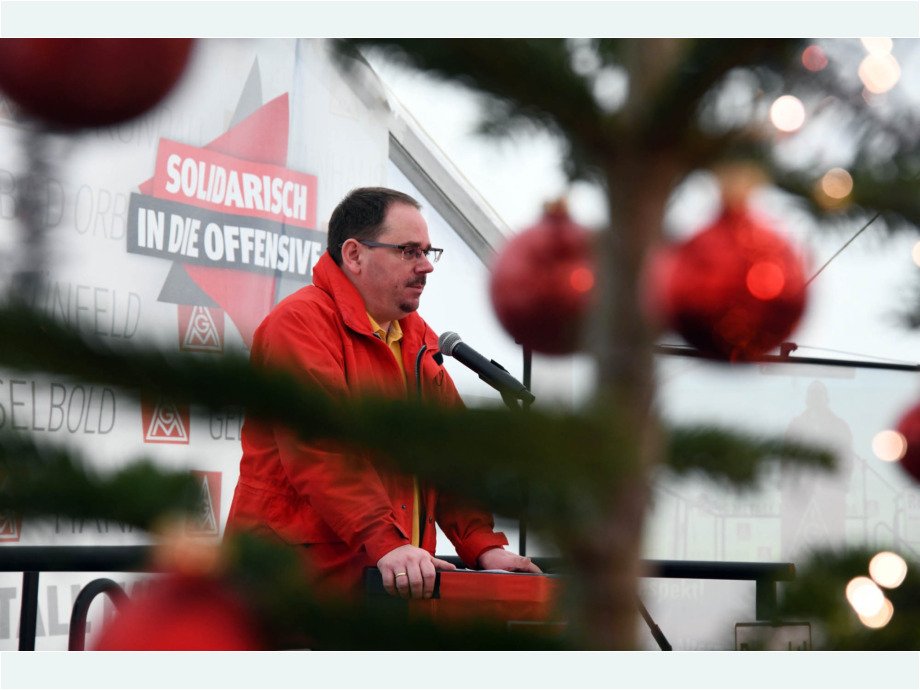 Robert Weissenbrunner, Erster Bevollmächtigter der IG Metall Hanau Fulda