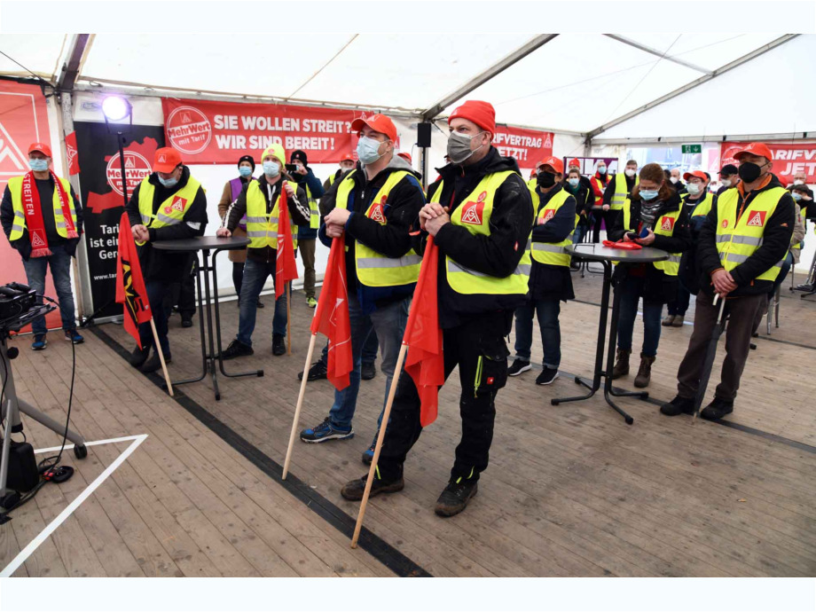 Aufmerksamkeit für die Redner*innen