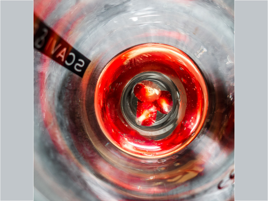 Blick ins Glas