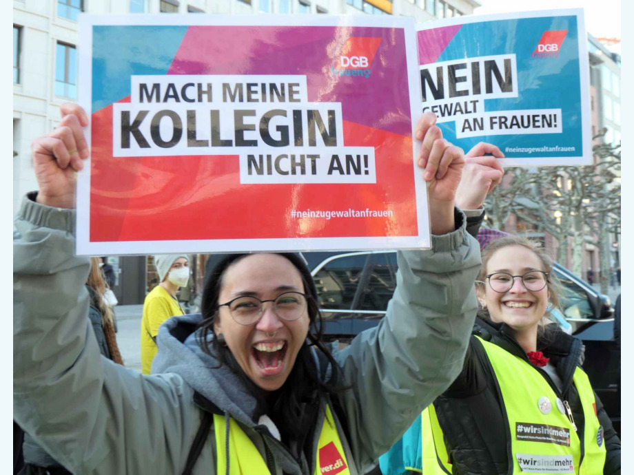 Gegen Sexismus und sexuelle Gewalt