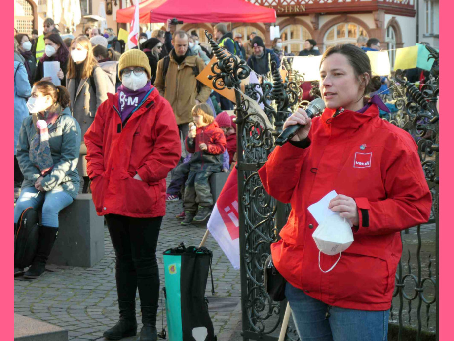 Rosa Schwenger, stellvertretende Geschäftsführerin Bezirk Frankfurt am Main und Region