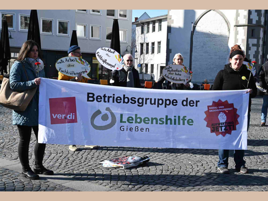 Wir brauchen bessere Arbeitsbedingungen!