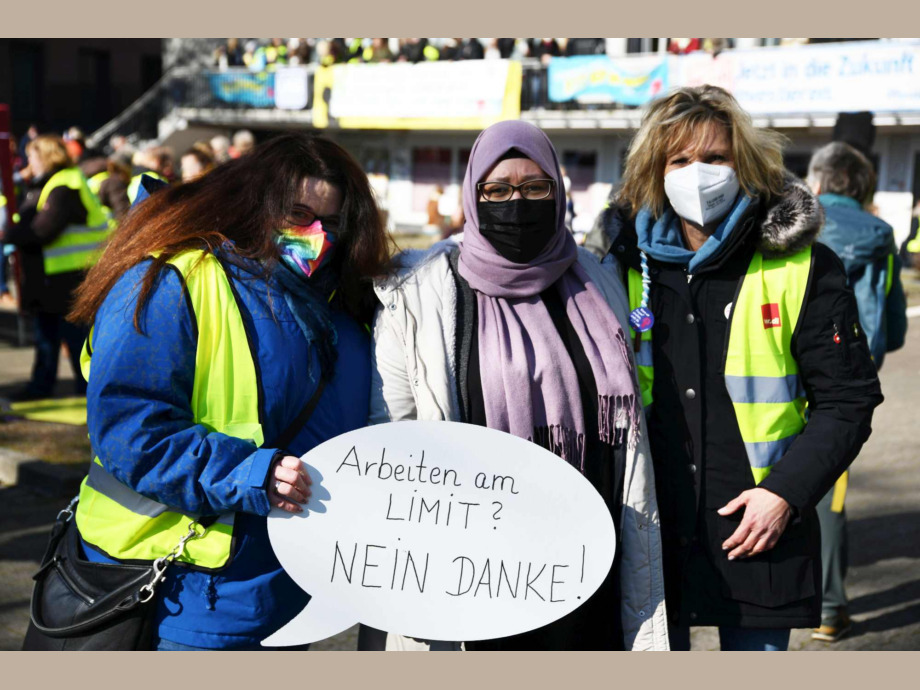 Unsere Arbeit ist unverzichtbar und wertvoll für die Gesellschaft
