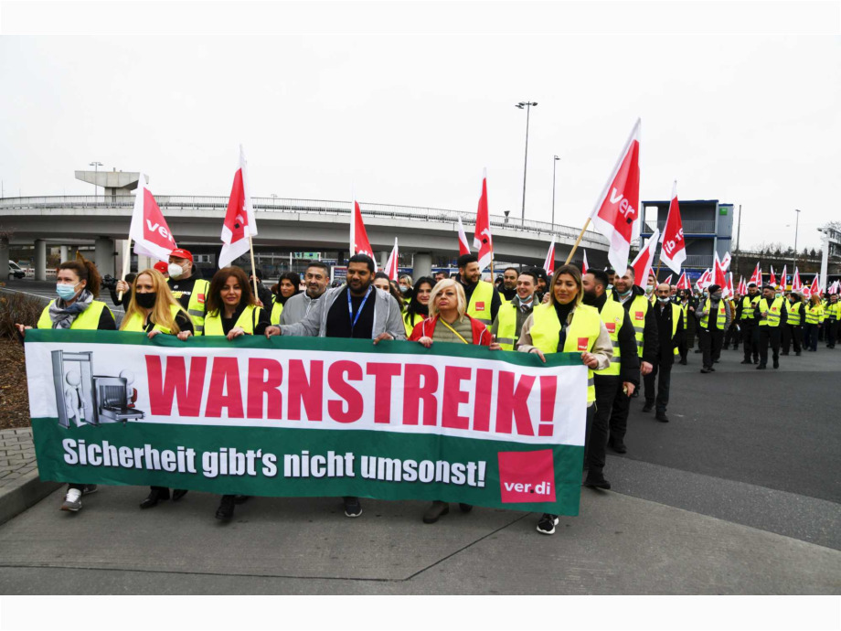 Wenn wir streiken läuft in Frankfurt nichts mehr