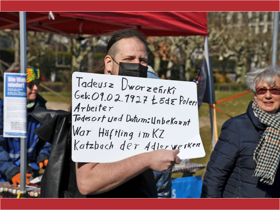 Tod durch Zwangsarbeit