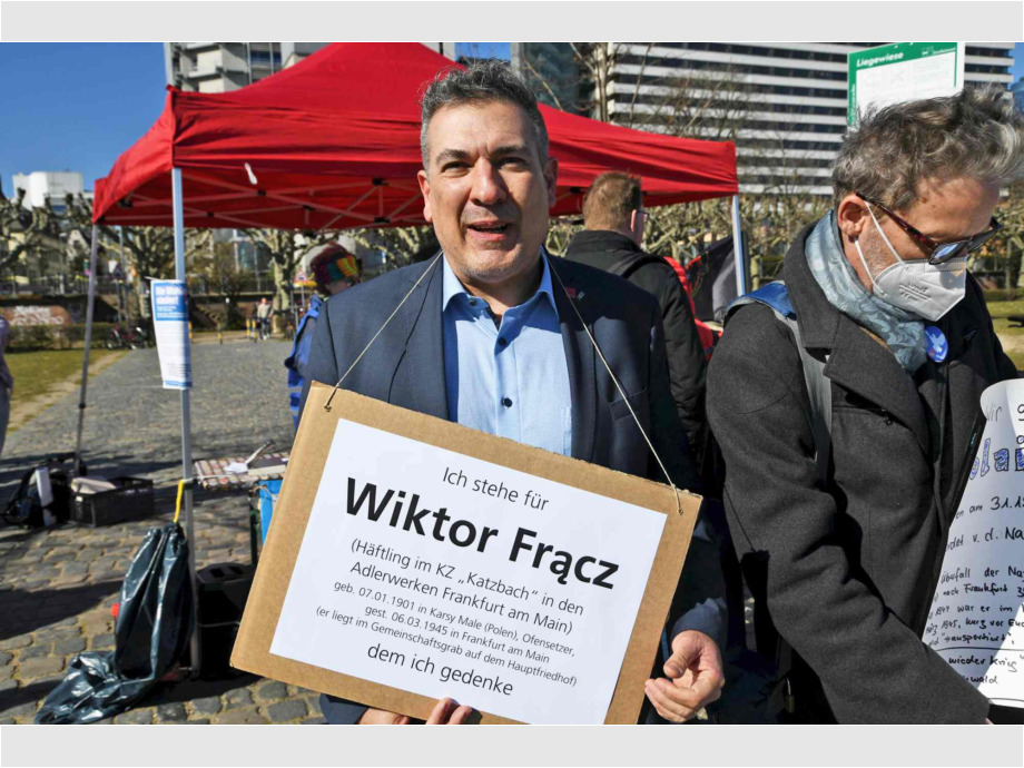 Alex Klein im Gedenken an Wiktor Fracz