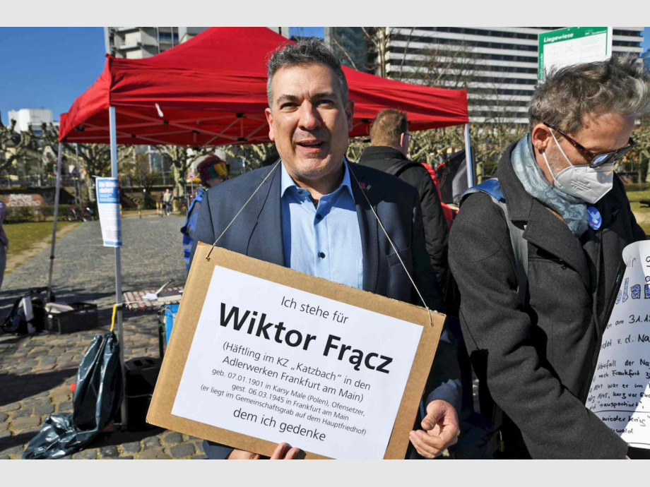 Alex Klein im Gedenken an Wiktor Fracz