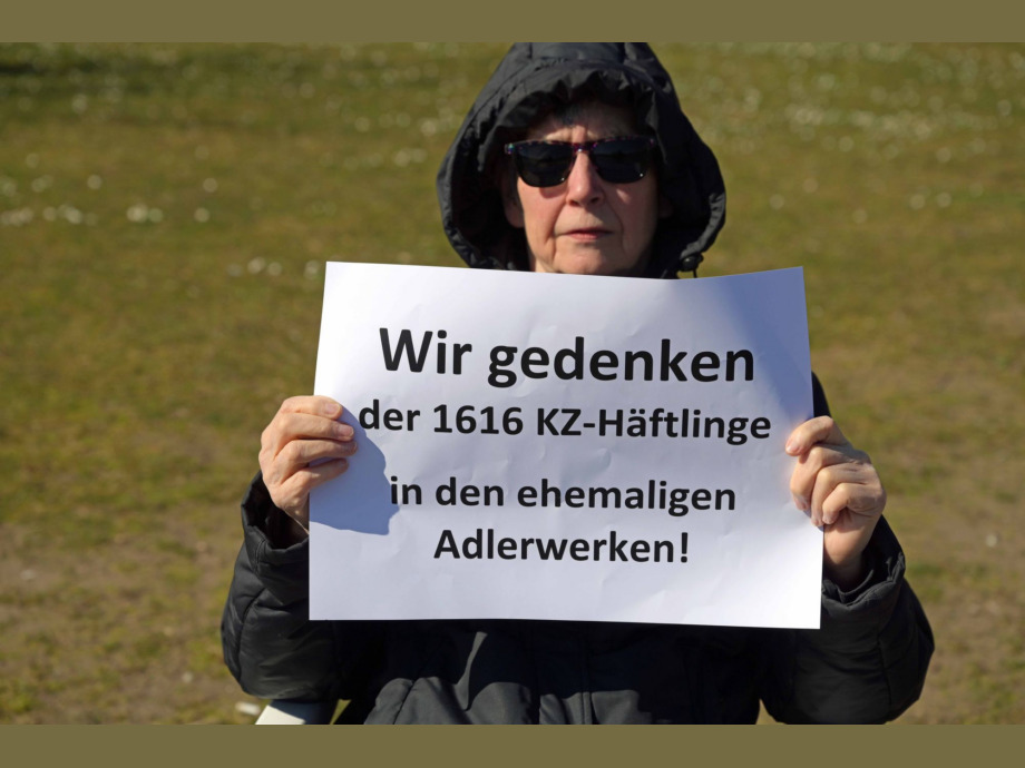 Eine gute und wichtige Aktion gegen das Vergessen