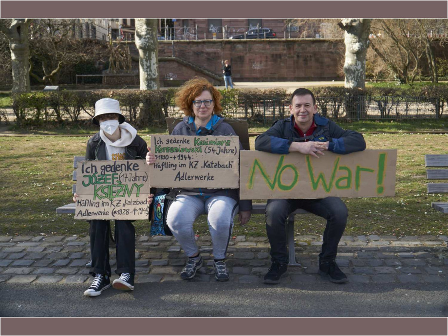 No war!