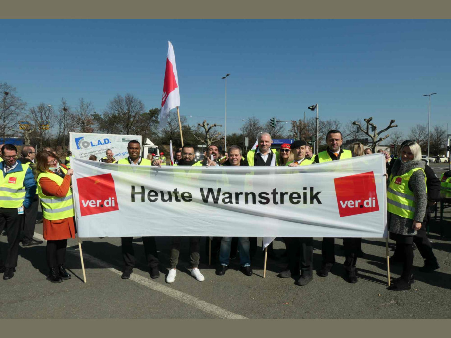 Heute Warnstreik