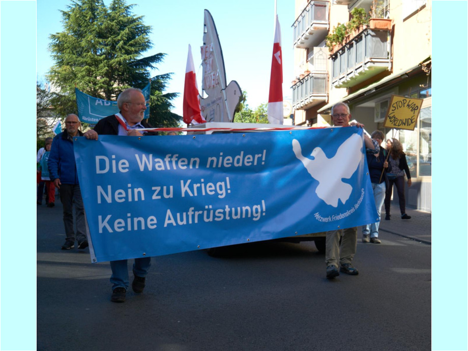 Demonstrationszug aus Rödelheim