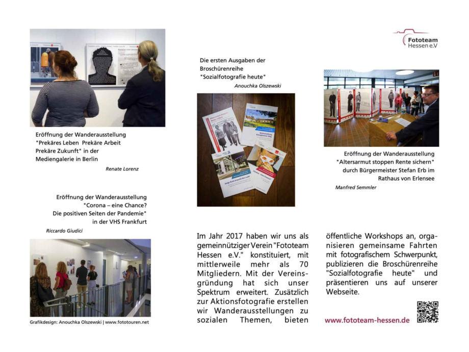 20 Fotograf*innen des Fototeam ver.di Hessen zeigen eine Auswahl ihrer besten Aktionsfotos aus den letzten 11 Jahren 20 Fotograf*innen des Fototeam ver.di Hessen zeigen eine Auswahl ihrer besten Aktionsfotos aus den letzten 11 Jahren