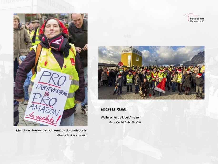 20 Fotograf*innen des Fototeam ver.di Hessen zeigen eine Auswahl ihrer besten Aktionsfotos aus den letzten 11 Jahren