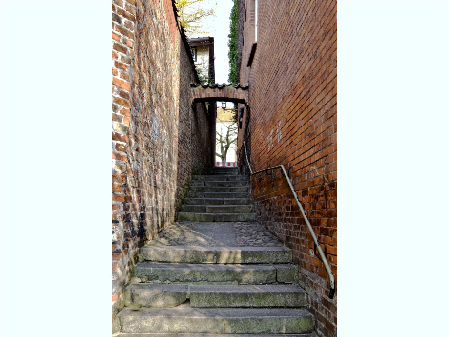 Lübeck Treppe zum Dom