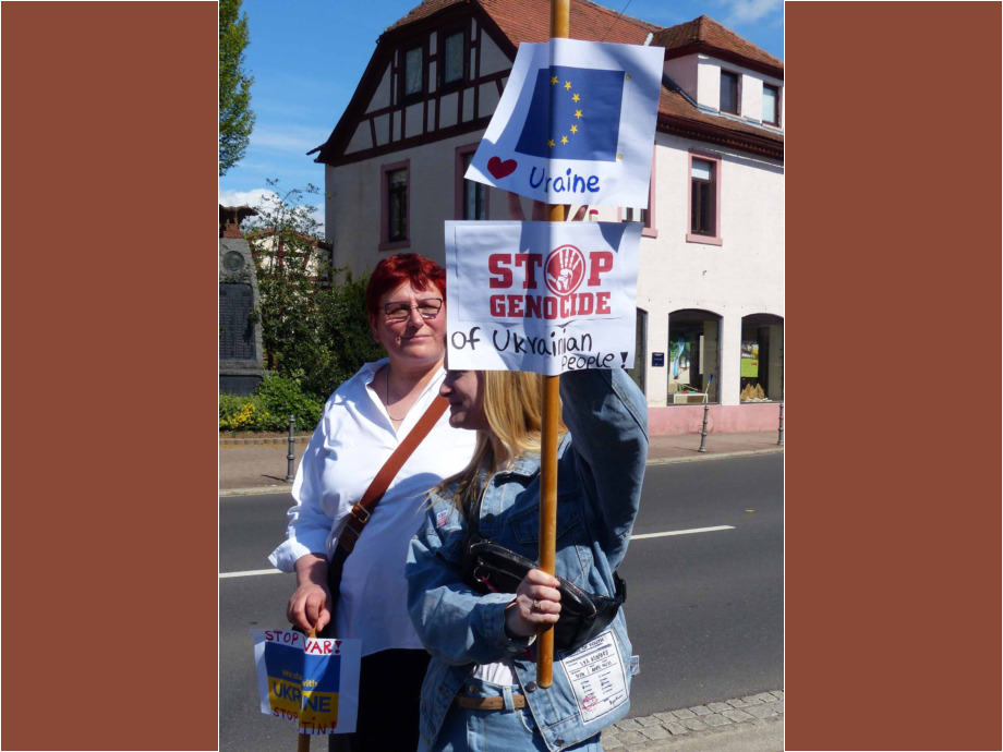 Ostermarsch 2022 in Bruchköbel