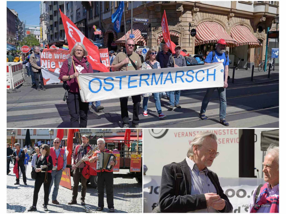 Ostermarsch 2022 in Frankfurt am Main