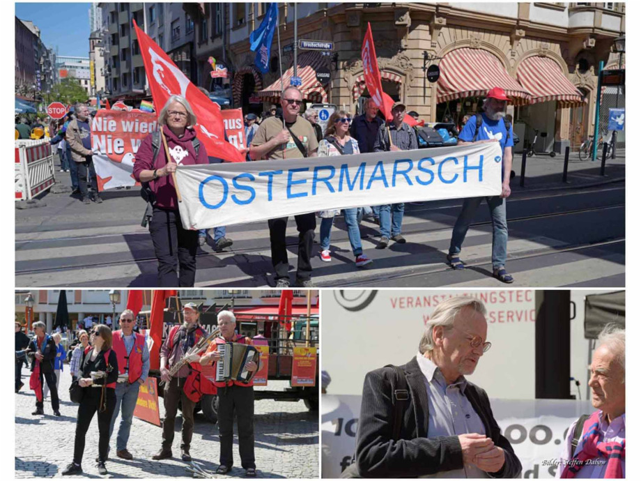 Ostermarsch 2022 in Frankfurt am Main