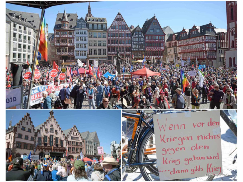 Ostermarsch 2022 in Frankfurt am Main