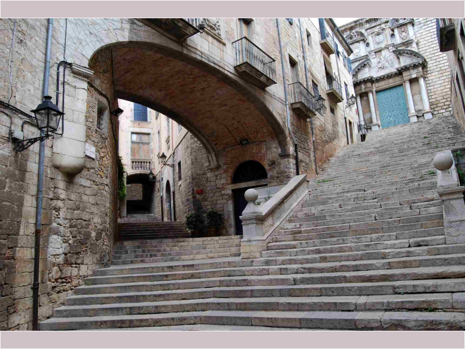 In der Altstad von Girona