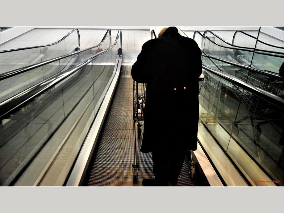 Rolltreppe ins Leere