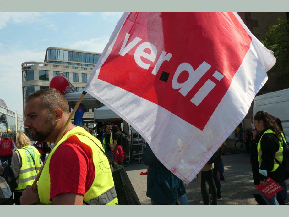 Kundgebung an der Hauptwache