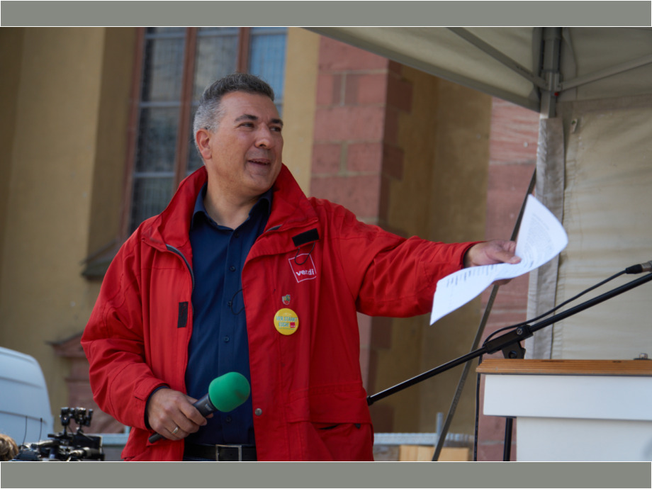 Alex Klein, Gewerkschaftssekretär verdi