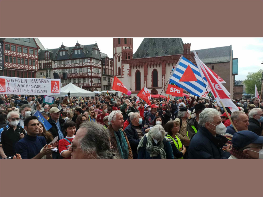 Der Römerberg ist voll
