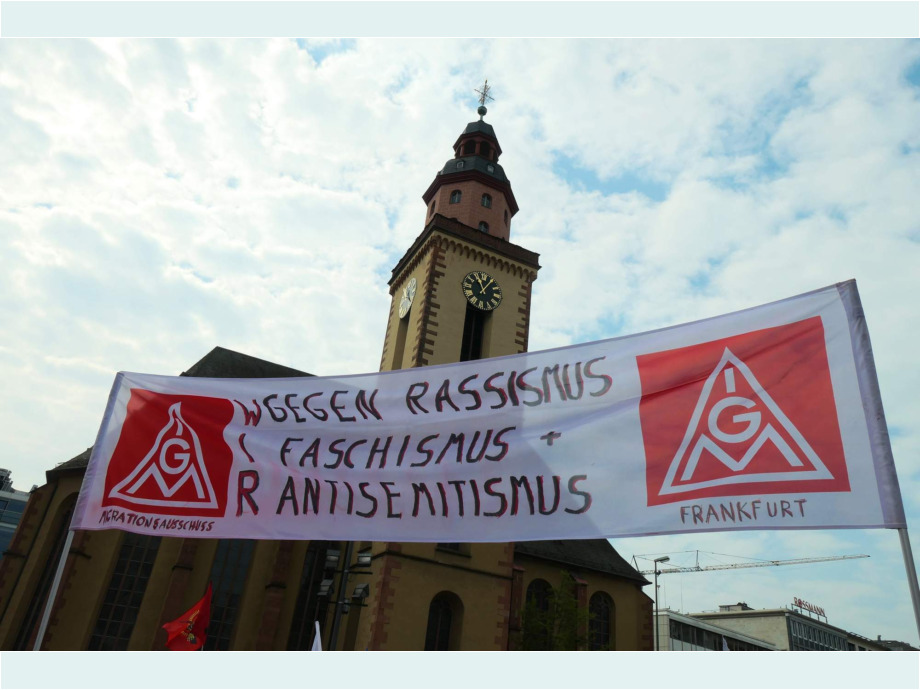 Demobeginn an der Hauptwache