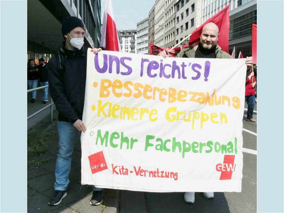 Uns reicht's!
