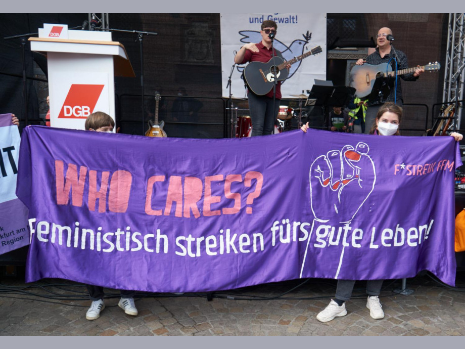 Wir streiken! Gemeinsam gegen Patriarchat und Kapitalismus