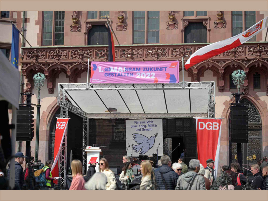 Auf dem Frankfurter Römerberg