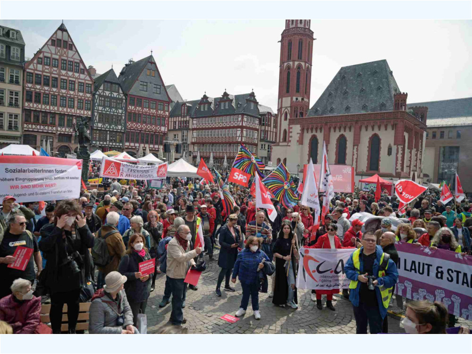 Der Römerberg ist voll