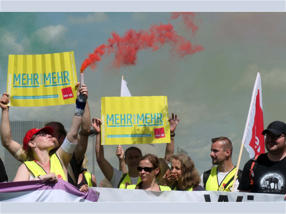 Wir wollen den wachsenden Druck in der sozialen Arbeit nicht länger hinnehmen