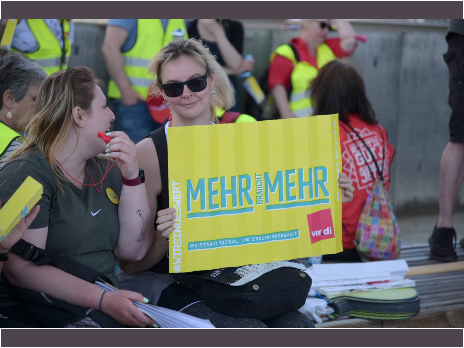 Aktion am Uniklinikum