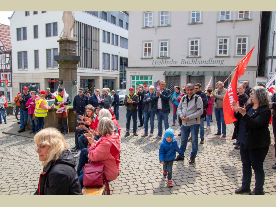 Mai-Kundgebung in Bad Hersfeld