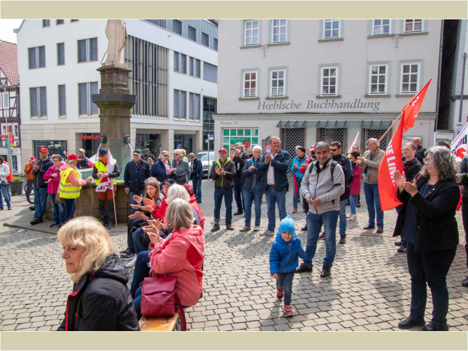 Mai-Kundgebung in Bad Hersfeld