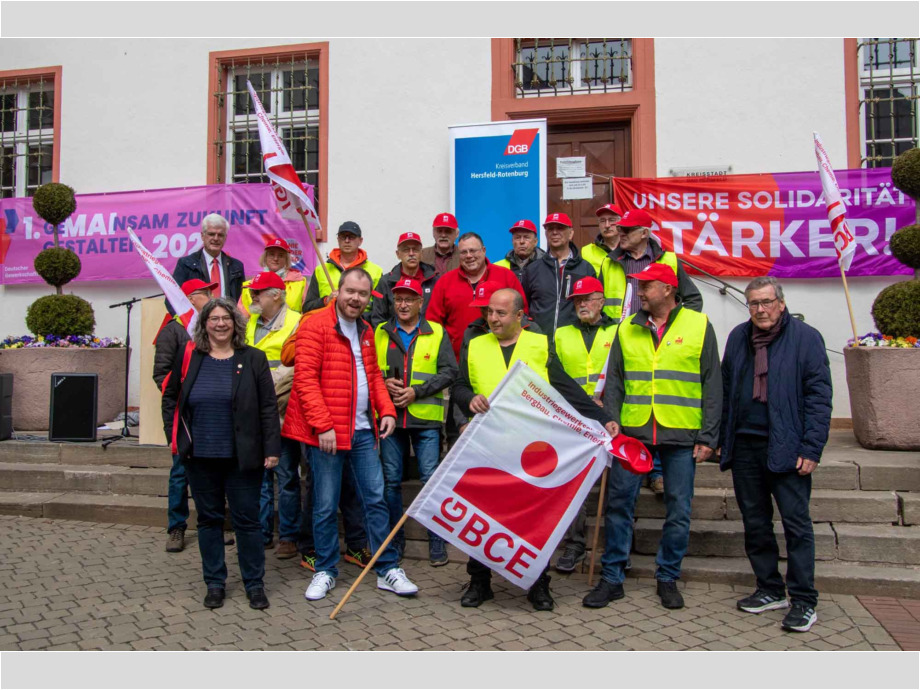 Mai-Kundgebung in Bad Hersfeld