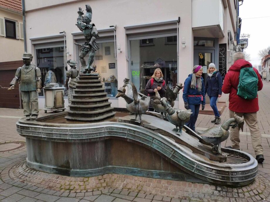Fastnachtsbrunnen in Dieburg