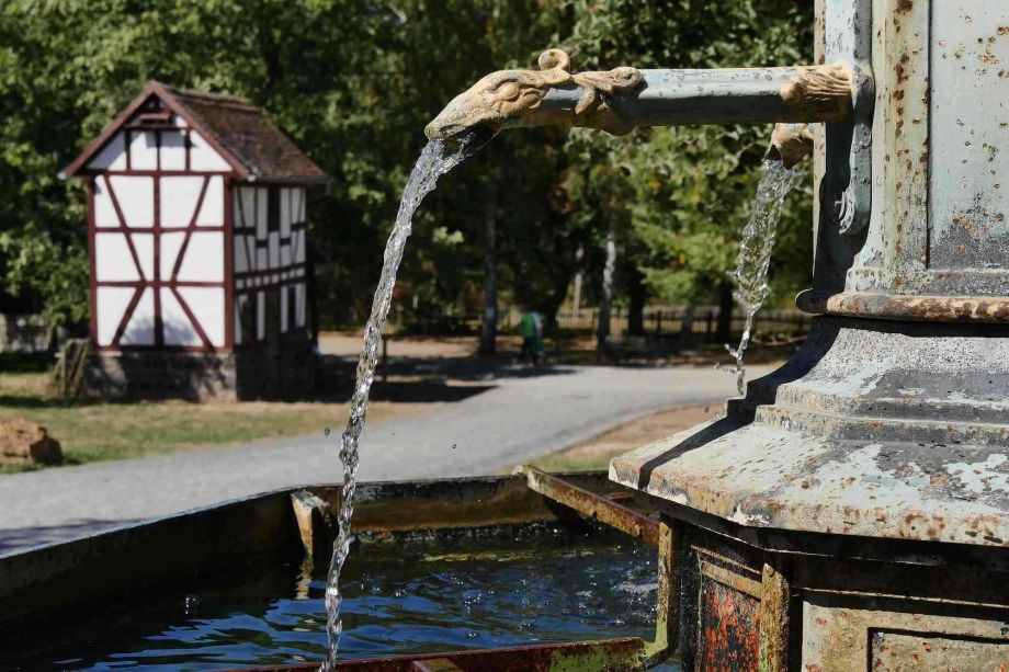 Brunnen im Hessenpark
