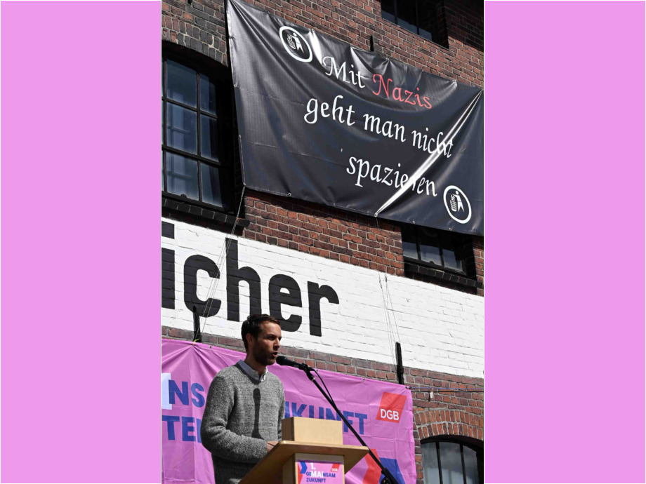 Mai-Kundgebung des DGB in Husum
