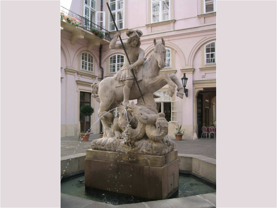 Heiliger Georg mit dem Drachen - Bratislava