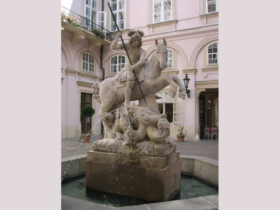 Heiliger Georg mit dem Drachen - Bratislava