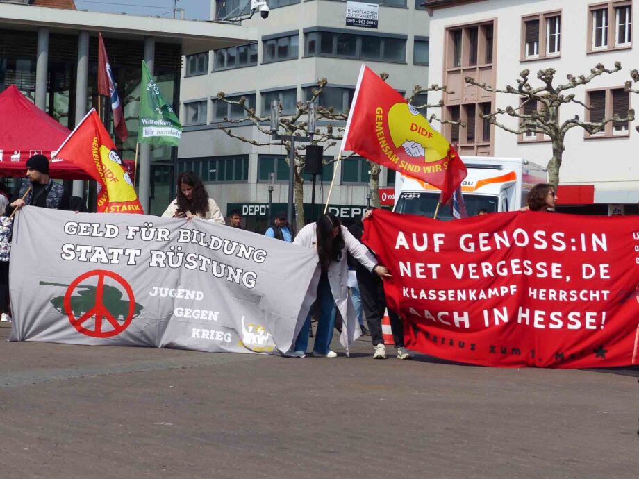 Der 1. Mai in Hanau