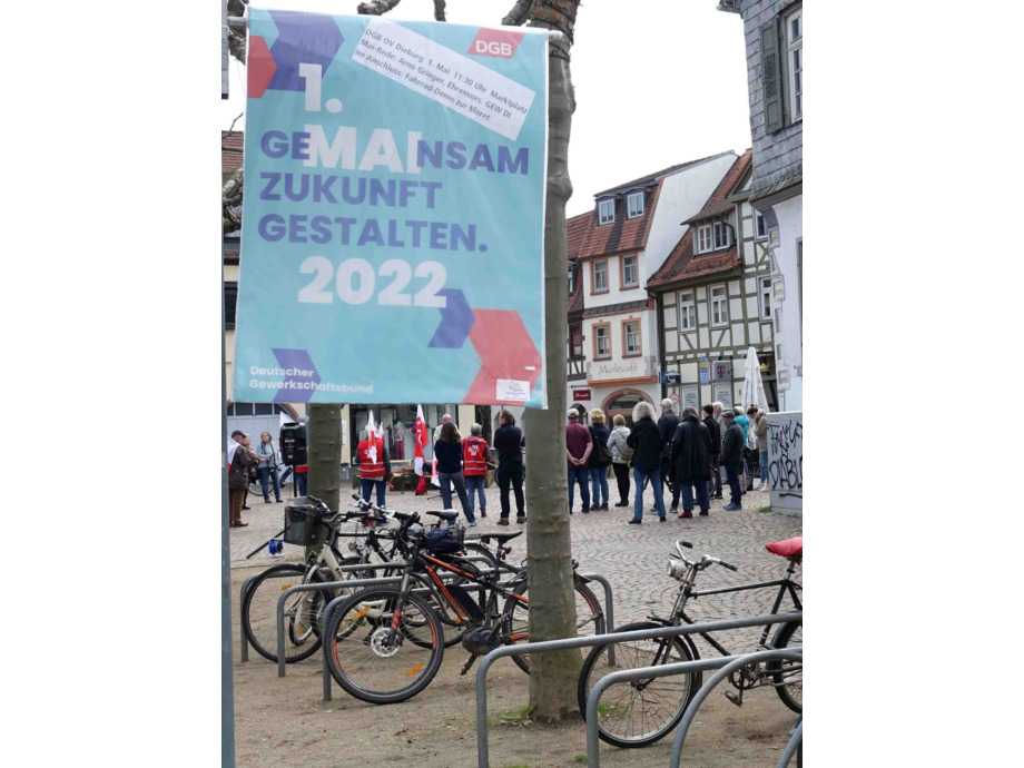 1. Mai - Kundgebung in Dieburg