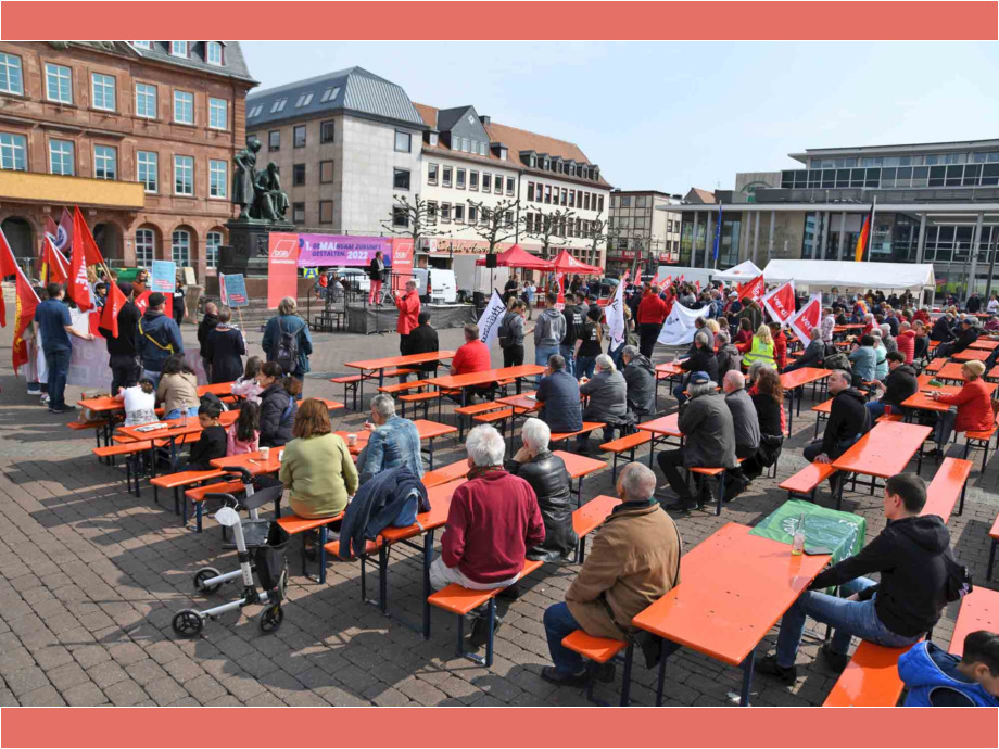Der 1. Mai in Hanau