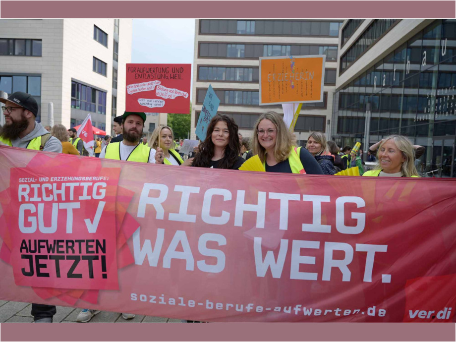 Tarif-Aktionstag im Sozial- und Erziehungsdienst